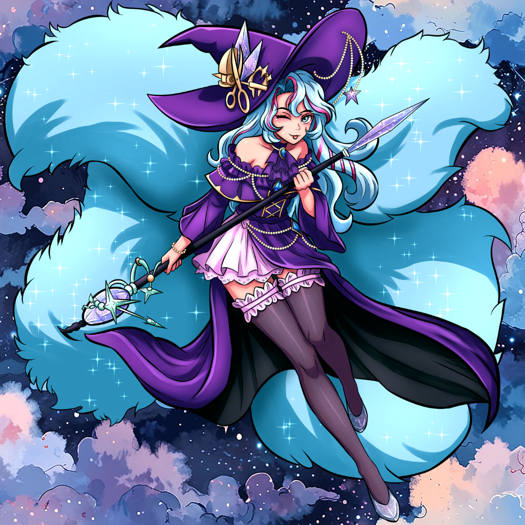 Witchcrafter Madame Rilliona 5x5 Print