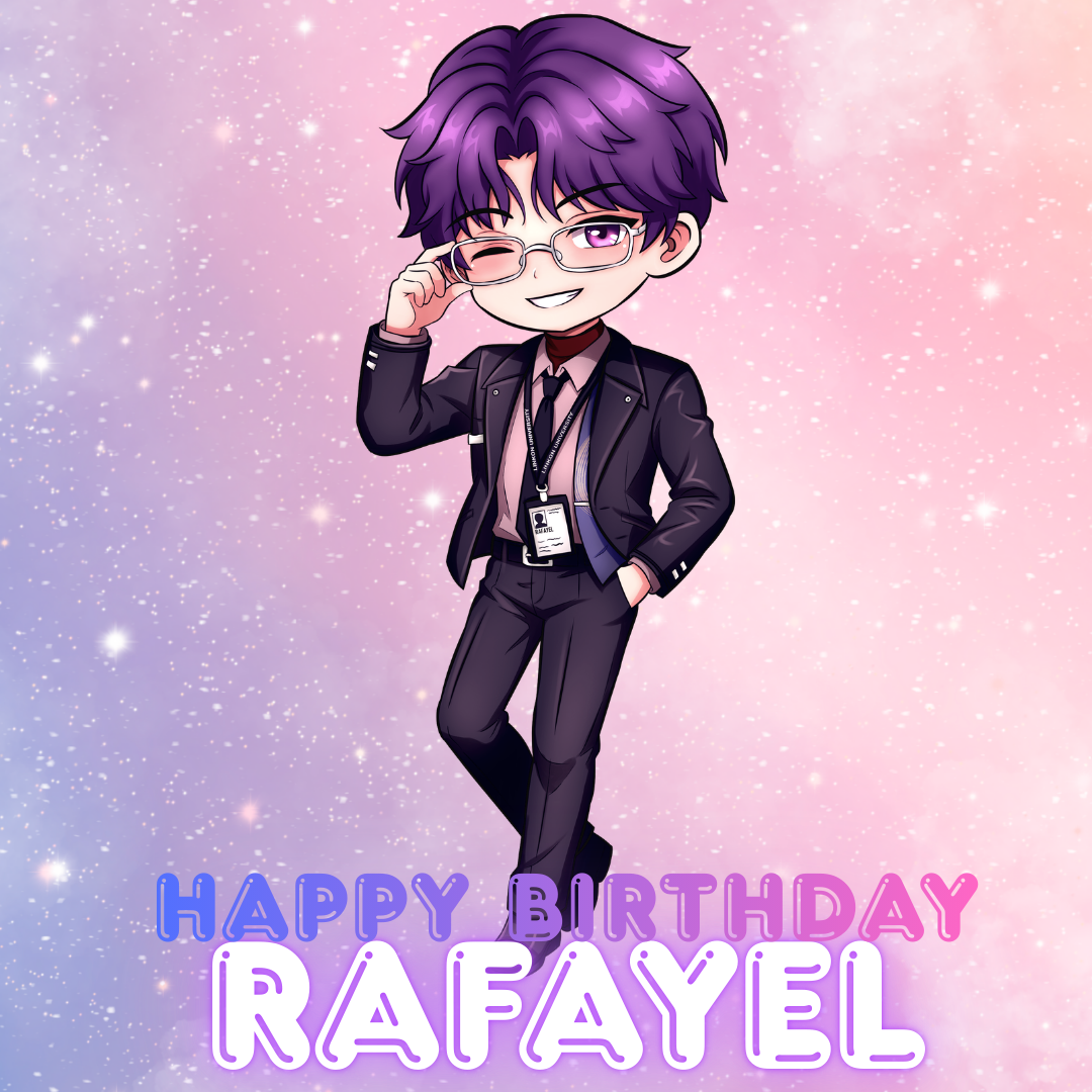 LADS Happy Birthday Rafayel Sticker