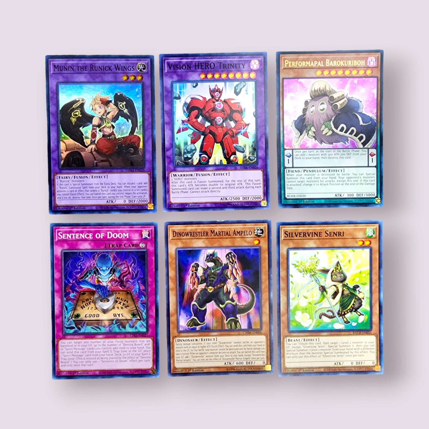 6 TCG Inspired YGO 1.25" Buttons