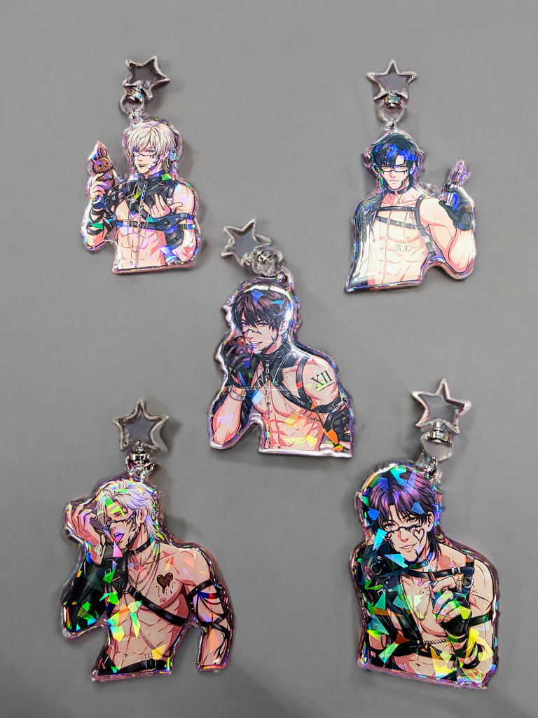 LADS Inspired Valentine Keychains