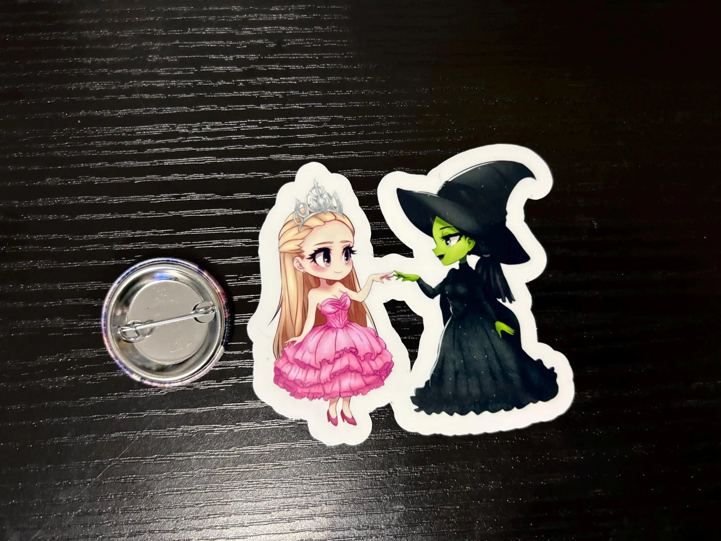 Wicked Elphaba and Glinda Dance Sticker