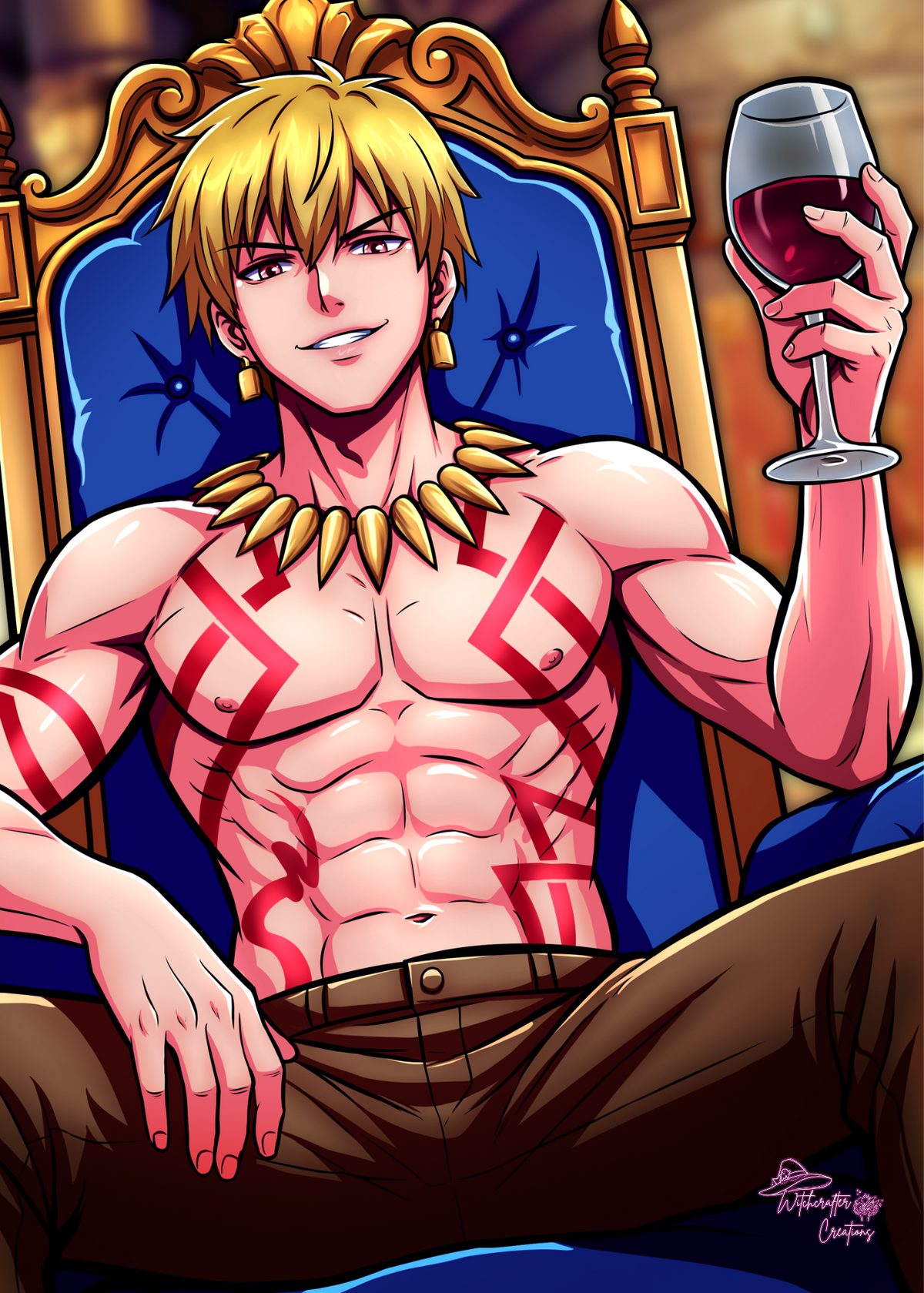 Fate/Stay Night Gilgamesh 5x7 Print