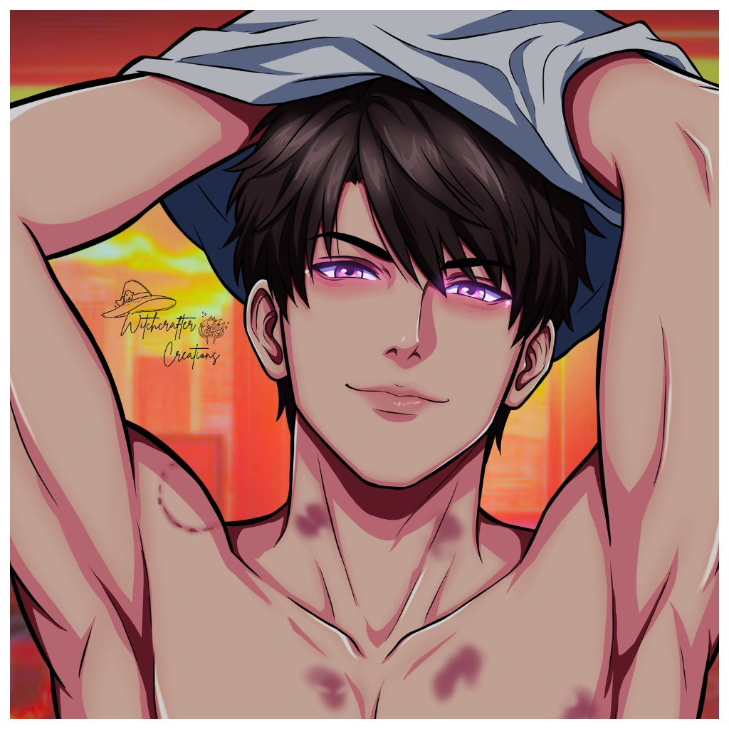 LADS Bound By Stars 6x6 Caleb Print