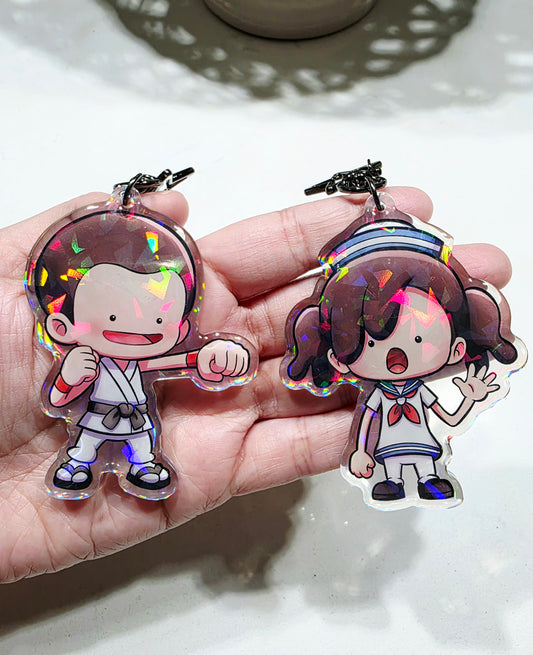 Pokopia Inspired Keychains