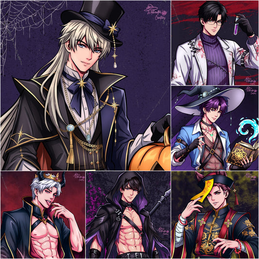 Halloween LADS Sitckers
