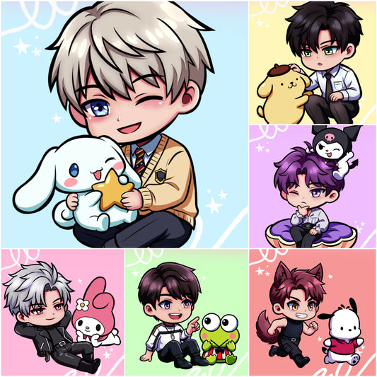 LADS x Sanrio Stickers