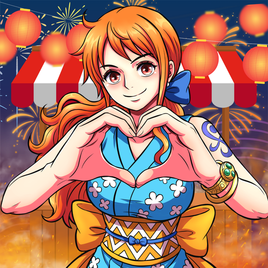 O-Nami 5x5 Print