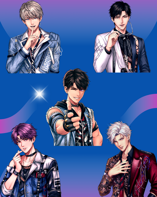 LADS Inspired Idol Keychains