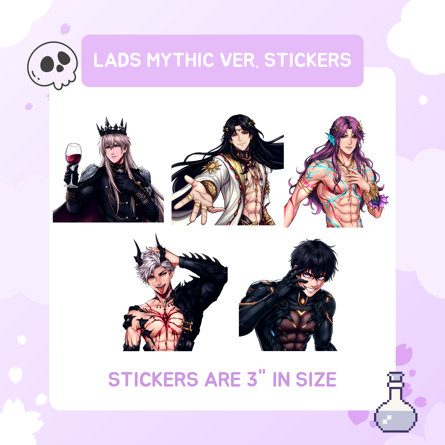 LADS Inspired Mythic Stickers