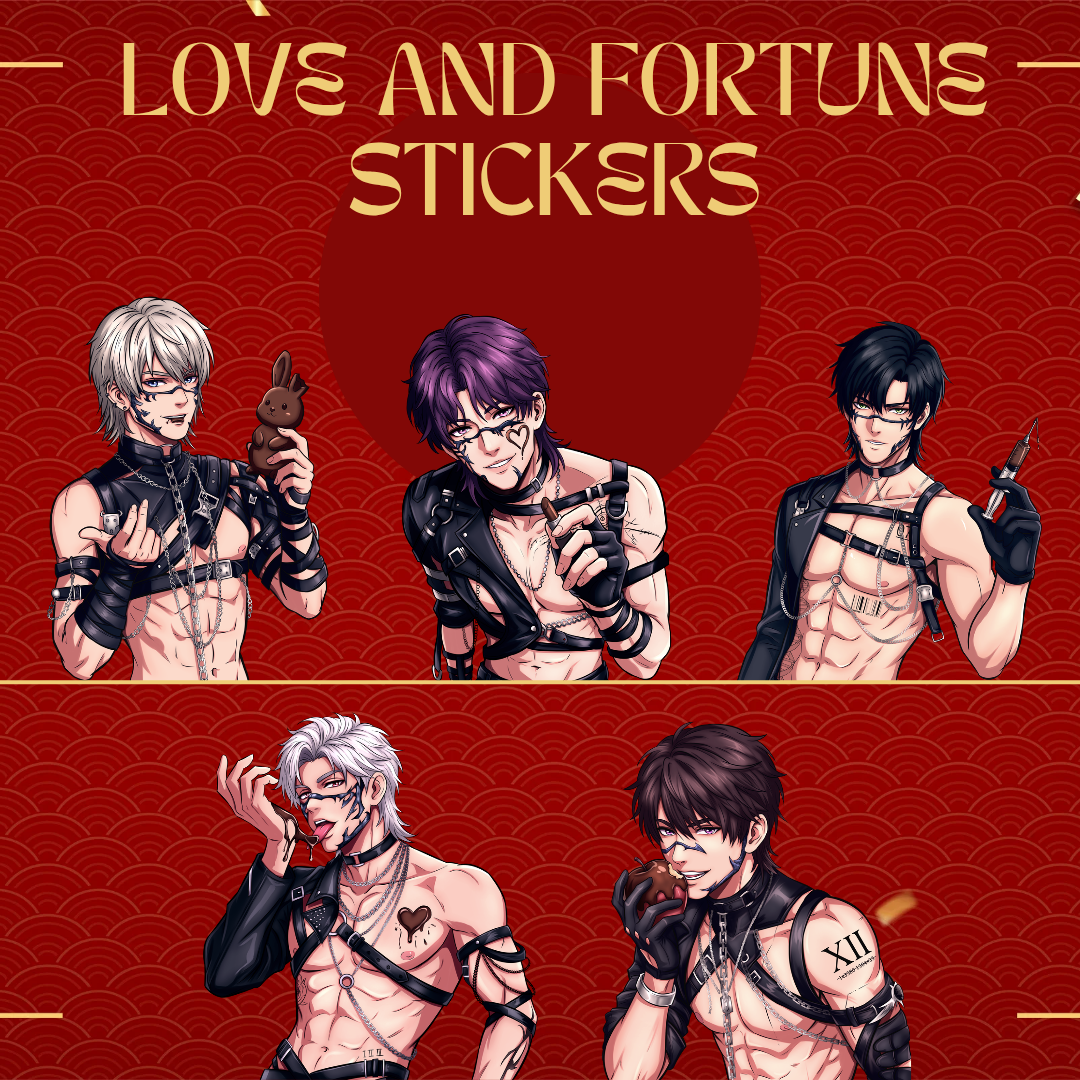 LADS Inspired Valentine Stickers