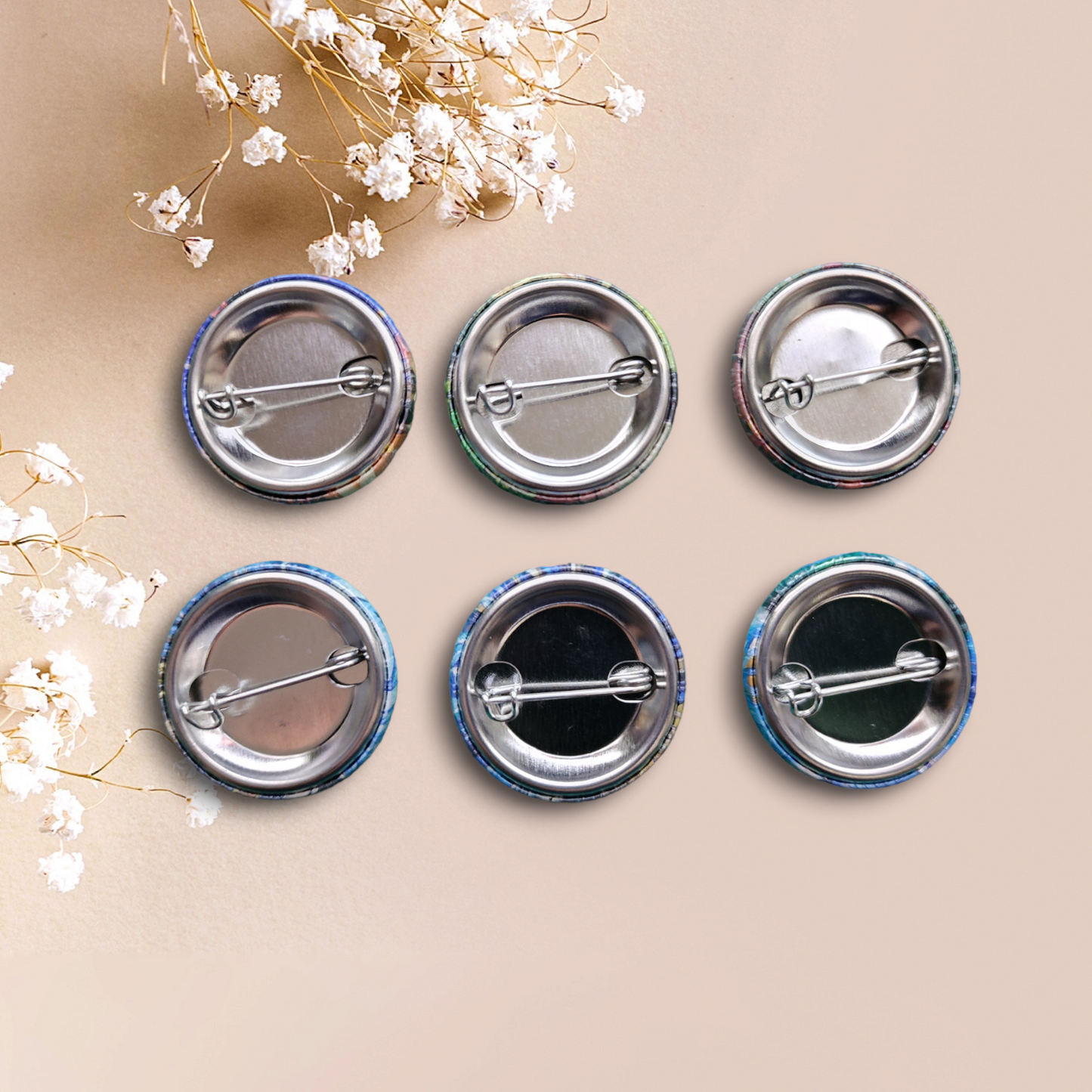 6 Random TCG Inspired PKMN 1.25" Buttons