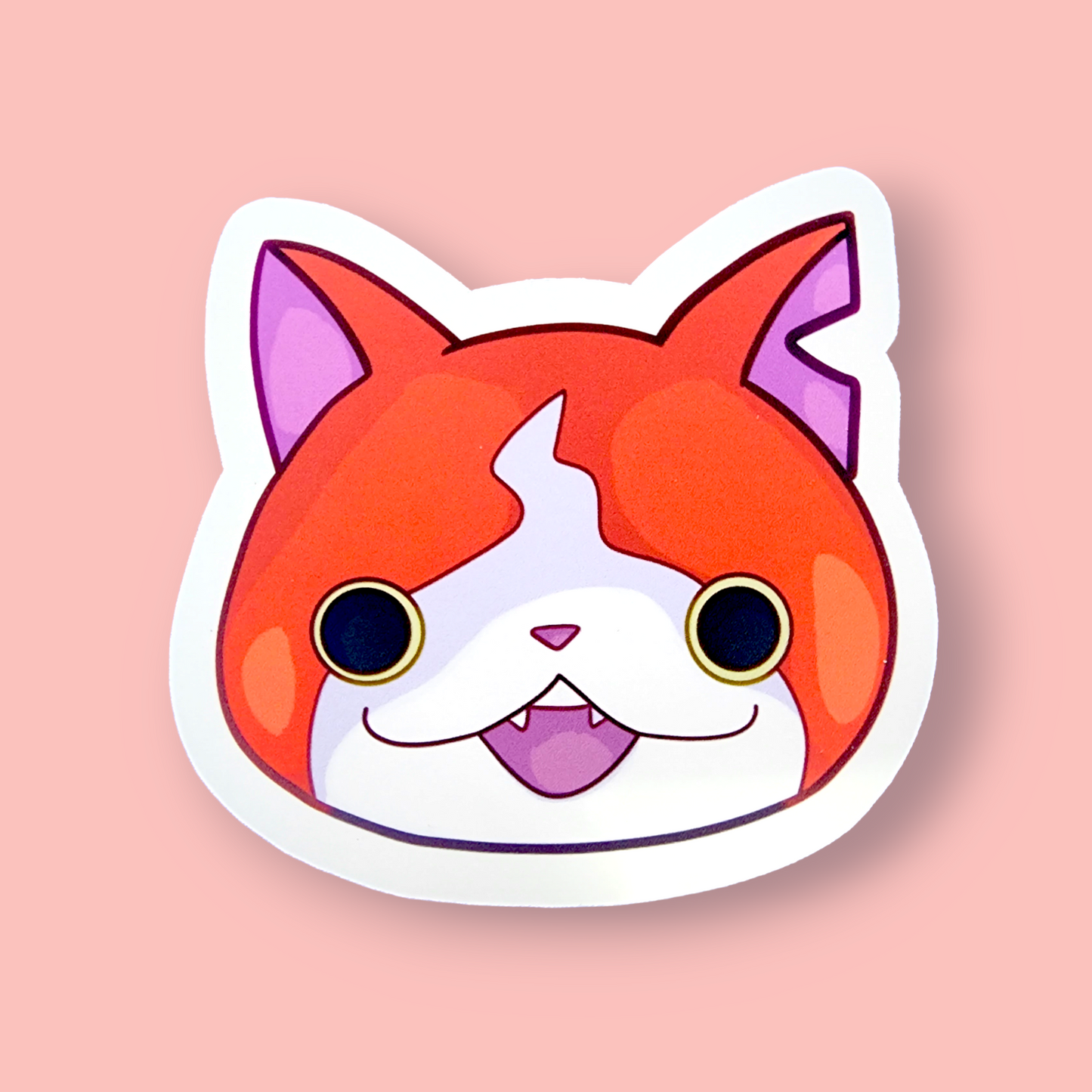 Yokai Watch Inspired Jibanyan Sticker