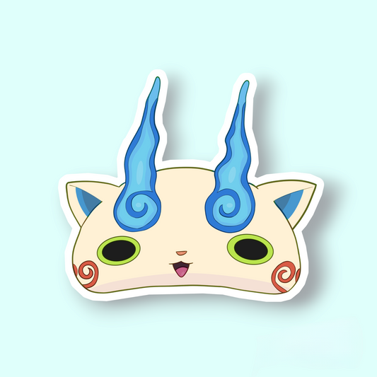 Yokai Watch Inspired Komasan Sticker