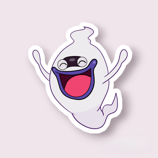 Yokai Watch Inspired Whisper Sticker
