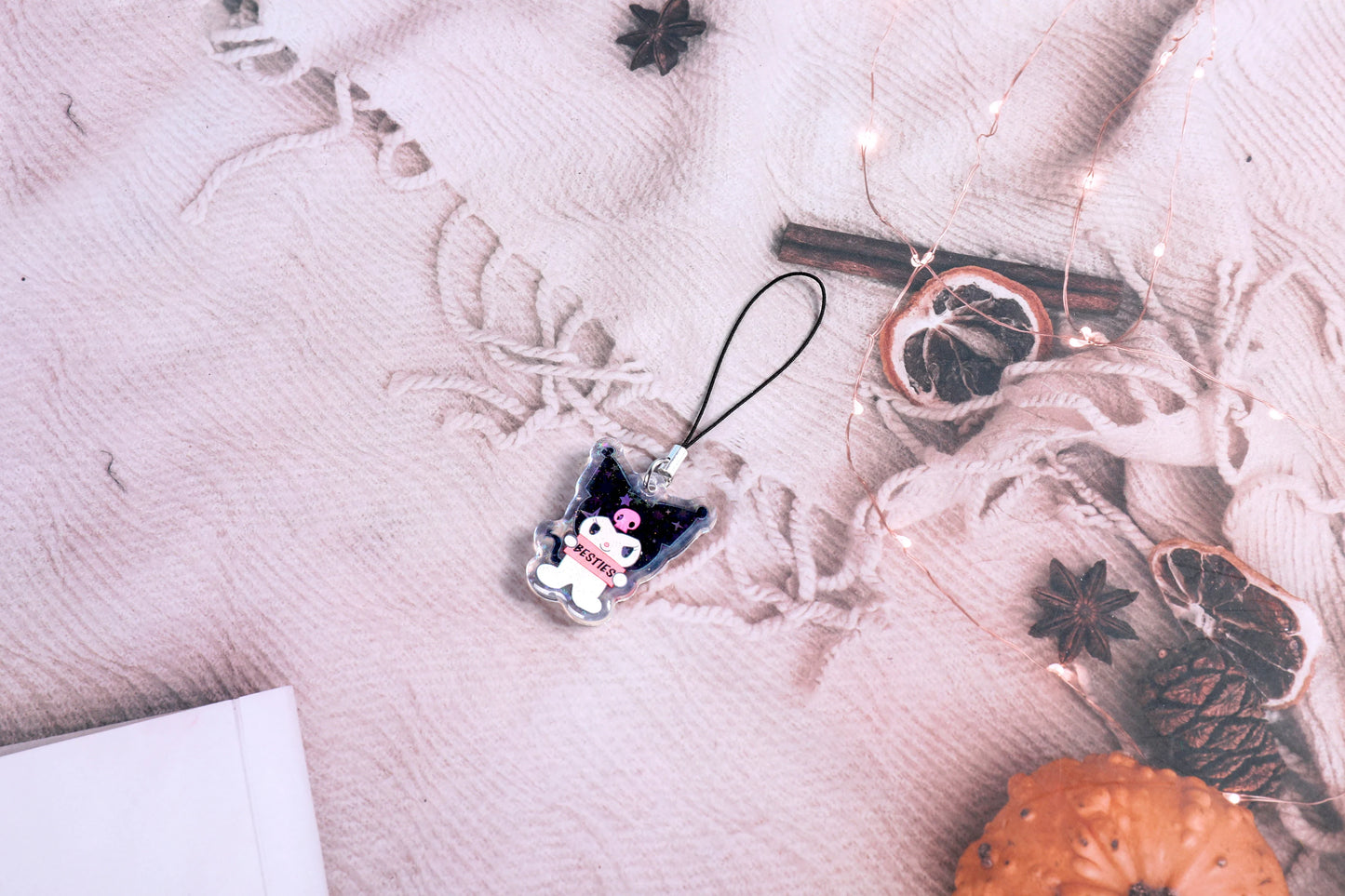 Kuromi & My Melody BFF Phone Charms