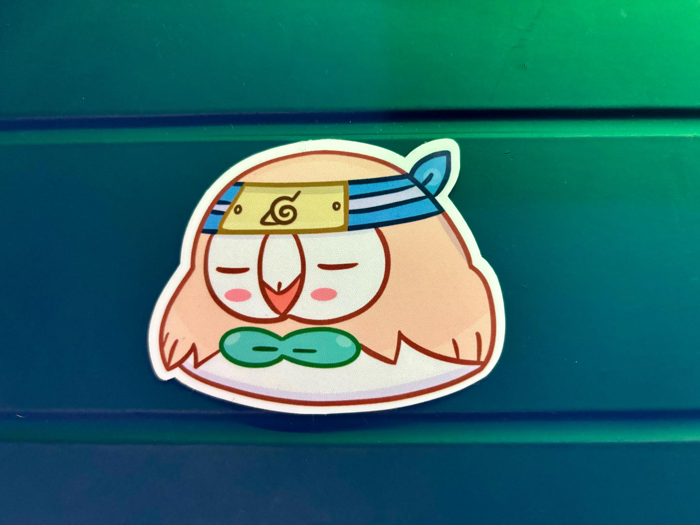 Ninja Style Rowlet Inspired Sticker