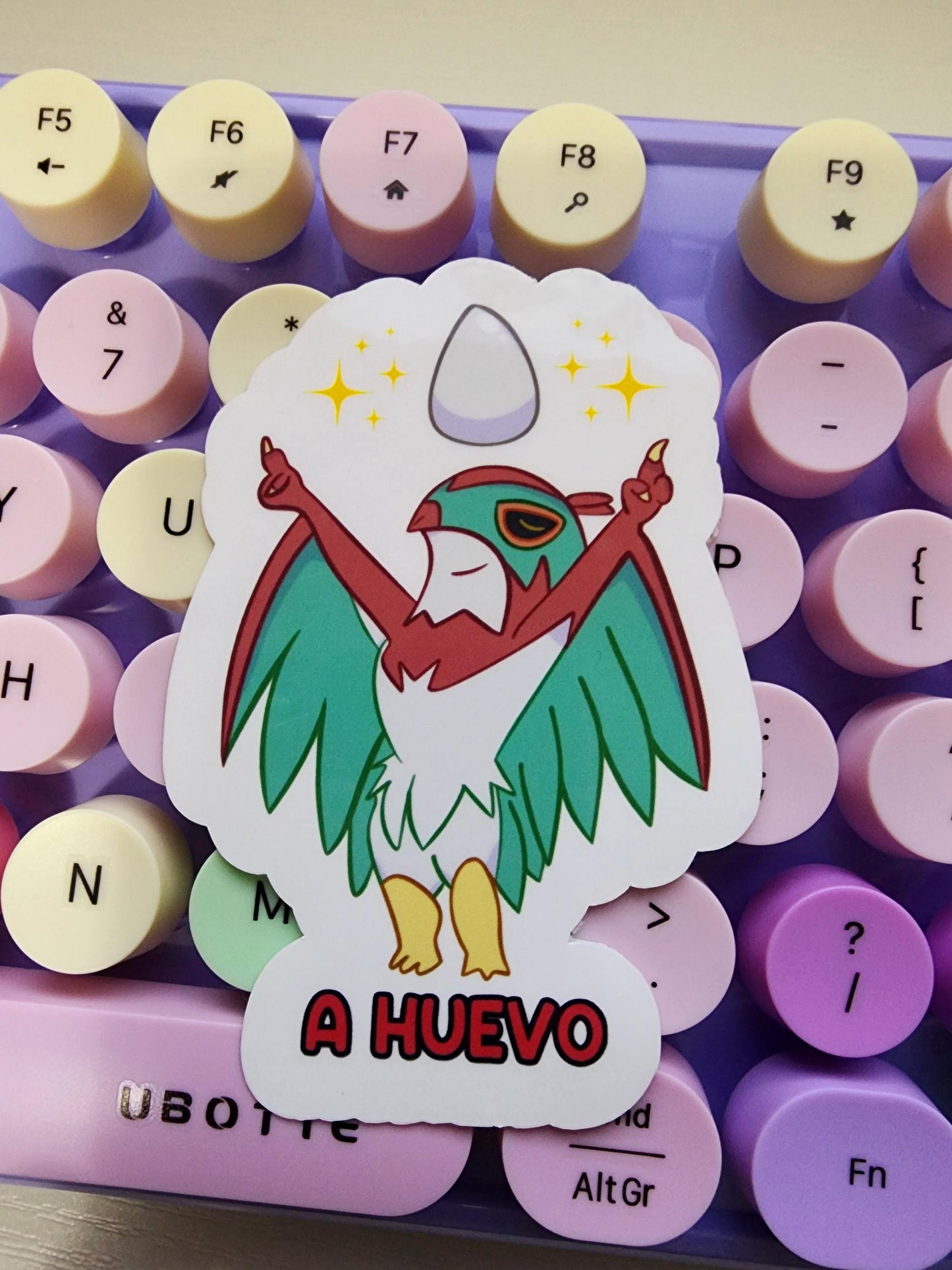 A HUEVO (egg) Sticker