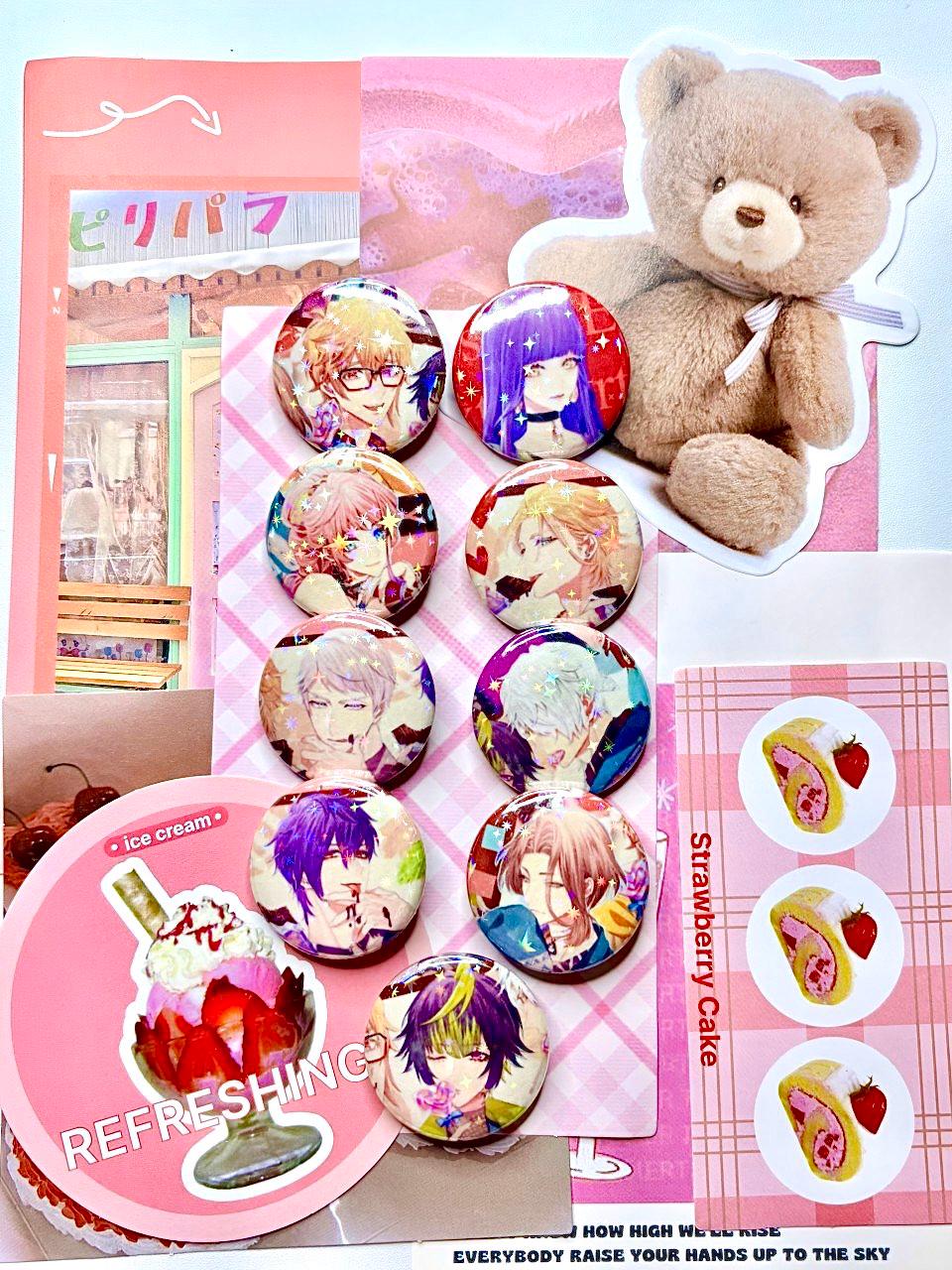 Cupid Parasite Otome 1.25" Buttons