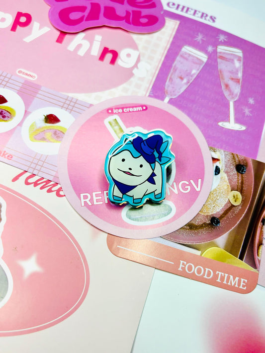 FE Inspired Dark Mage Sommie Pin