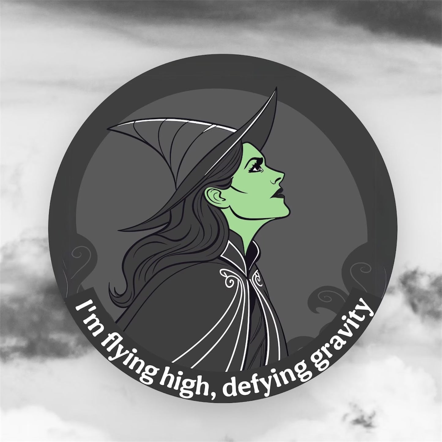 Elphaba The Wicked Witch Sticker