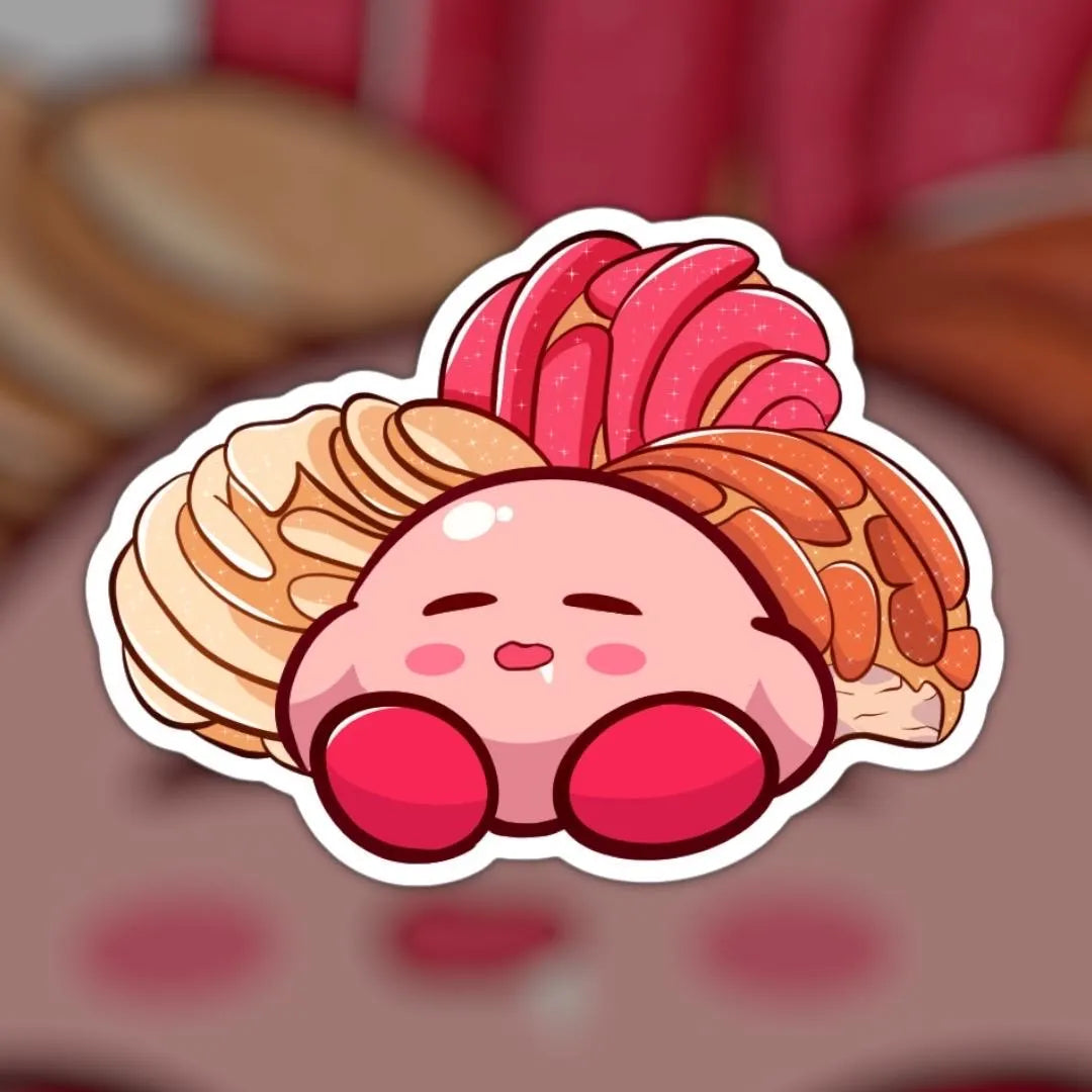 Kirby and Pan Dulce Sticker