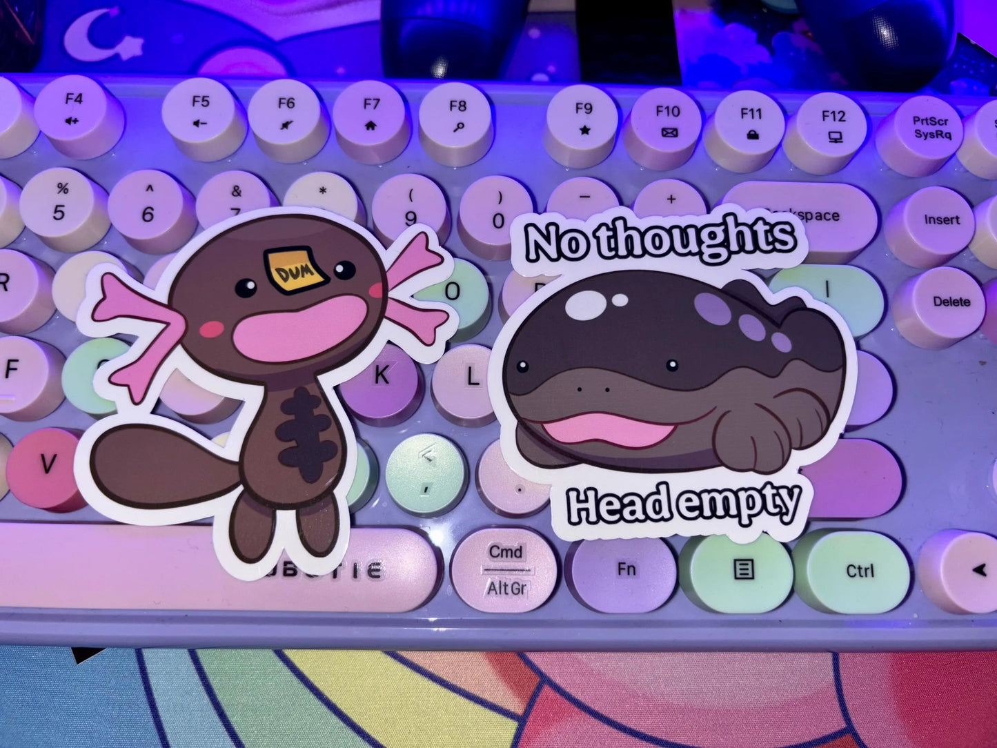 PWooper and PClodsire Inspired Sticker Set