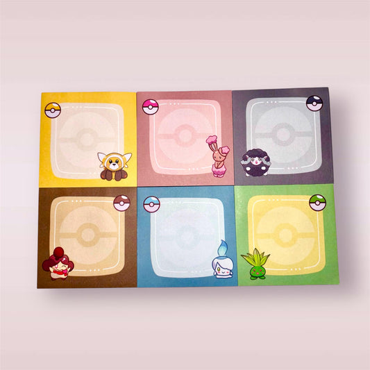 Shiny PKMN Sticky Notes