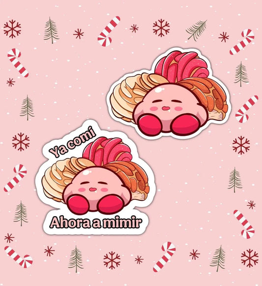 Kirby and Pan Dulce Sticker