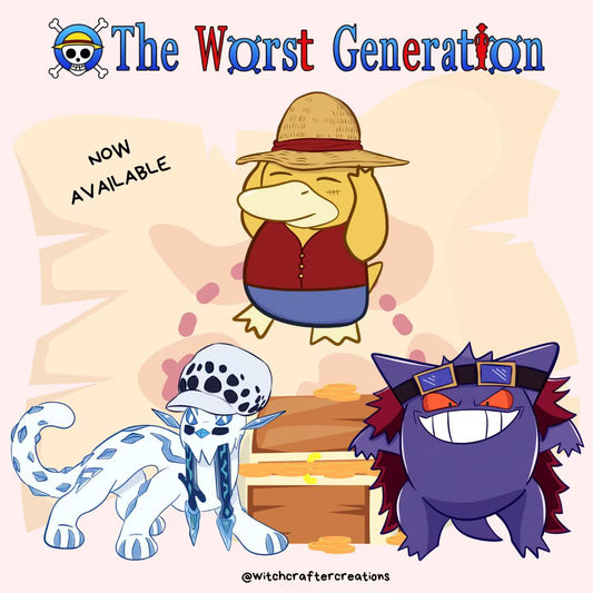 The Worst Generation Stickers