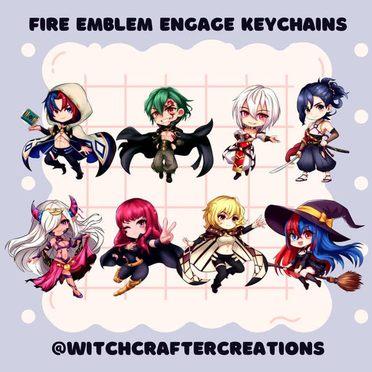 FE Engage Inspired Keychains
