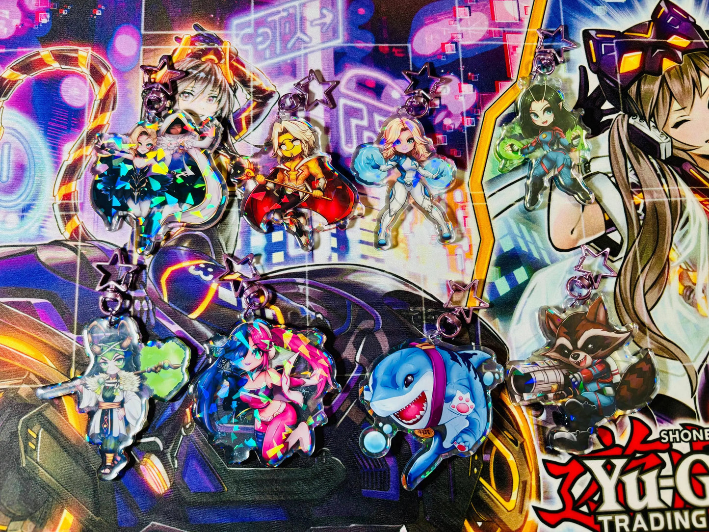 Marvel Rivals Inspired Strategist Keychains