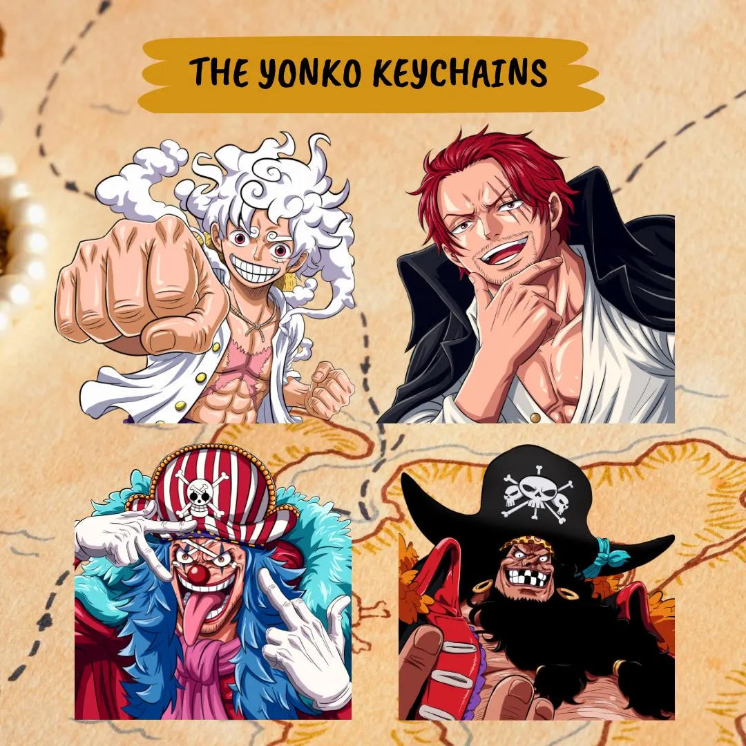 OP Yonko Keychains