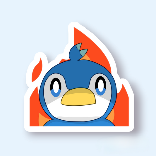 Palworld Inspired Pengullet Sticker