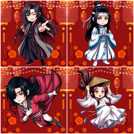 Danmei Keychains