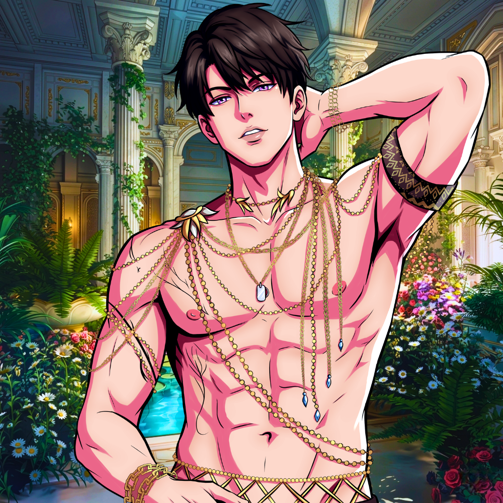 Lingering Lust Caleb Keychain & Sticker