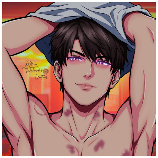 LADS Bound By Stars 6x6 Caleb Print